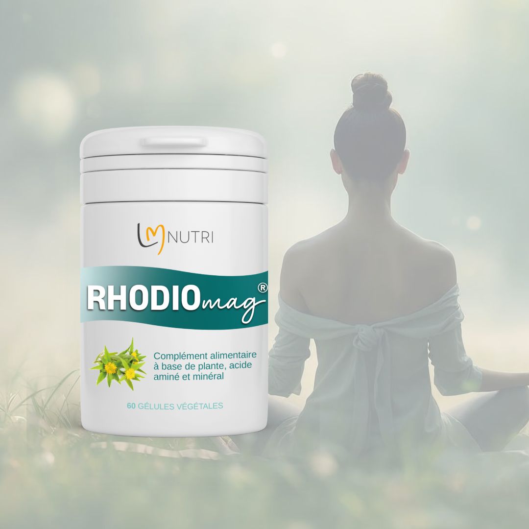 RHODIOMAG + TRYPTOPHANE - 60 gellules végétales image